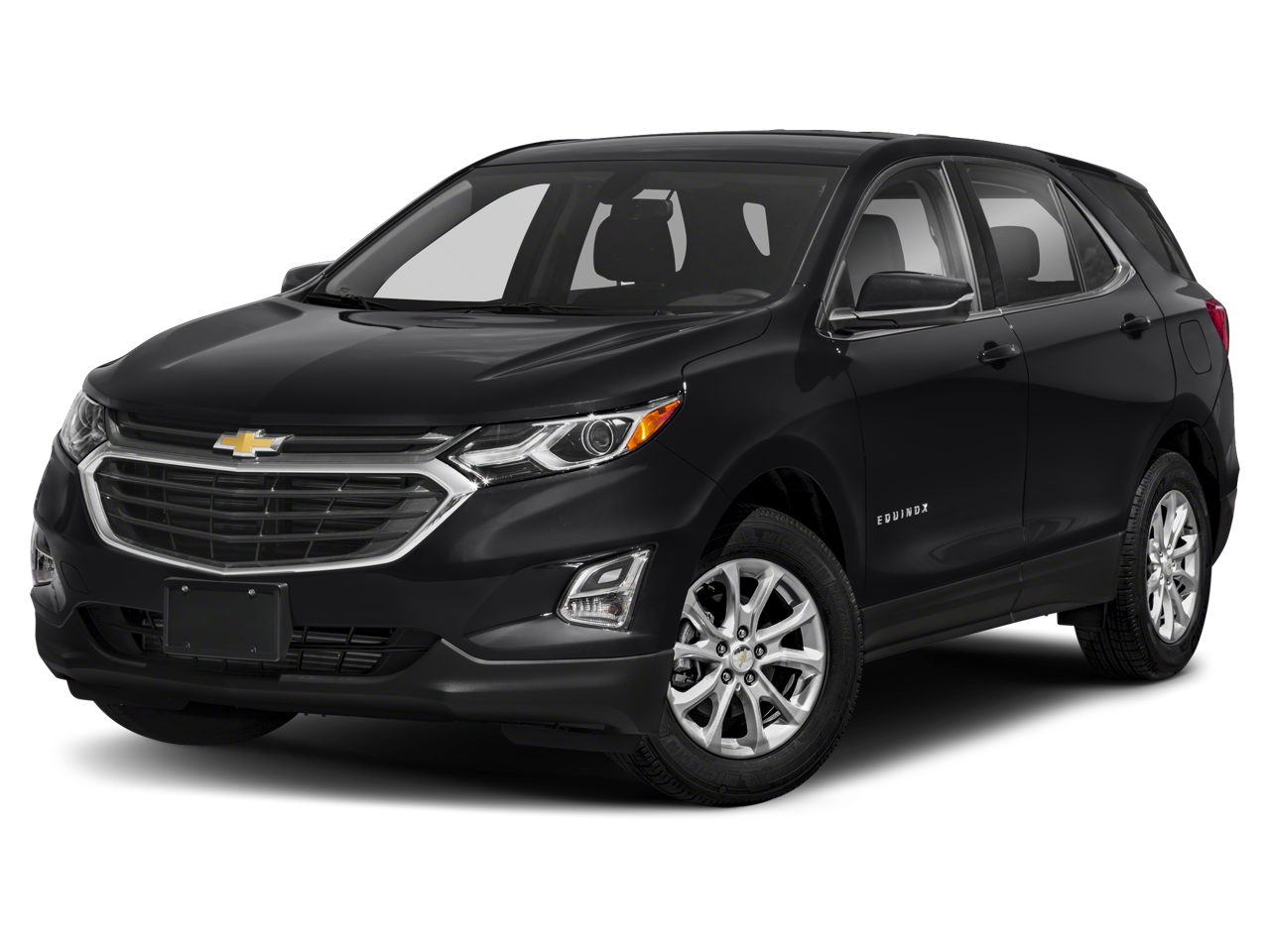2019 Chevrolet Equinox LT in Cajun Red Tintcoat — front three-quarter view
