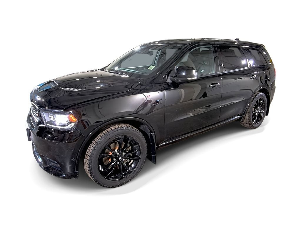 2020 Dodge Durango R/T in Db Black Clearcoat — front three-quarter view