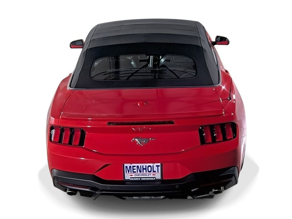 2025 Ford Mustang — rear three-quarter view