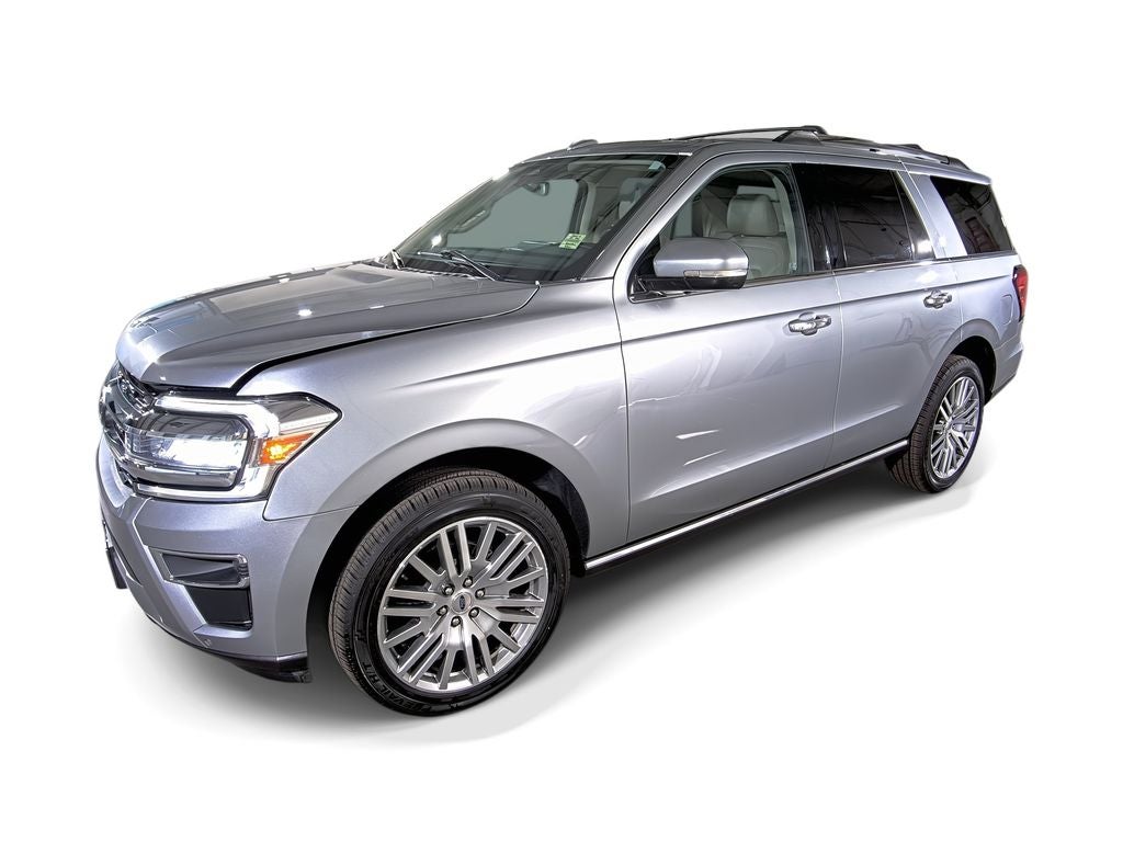 2024 Ford Expedition Limited in Silver — front three-quarter view