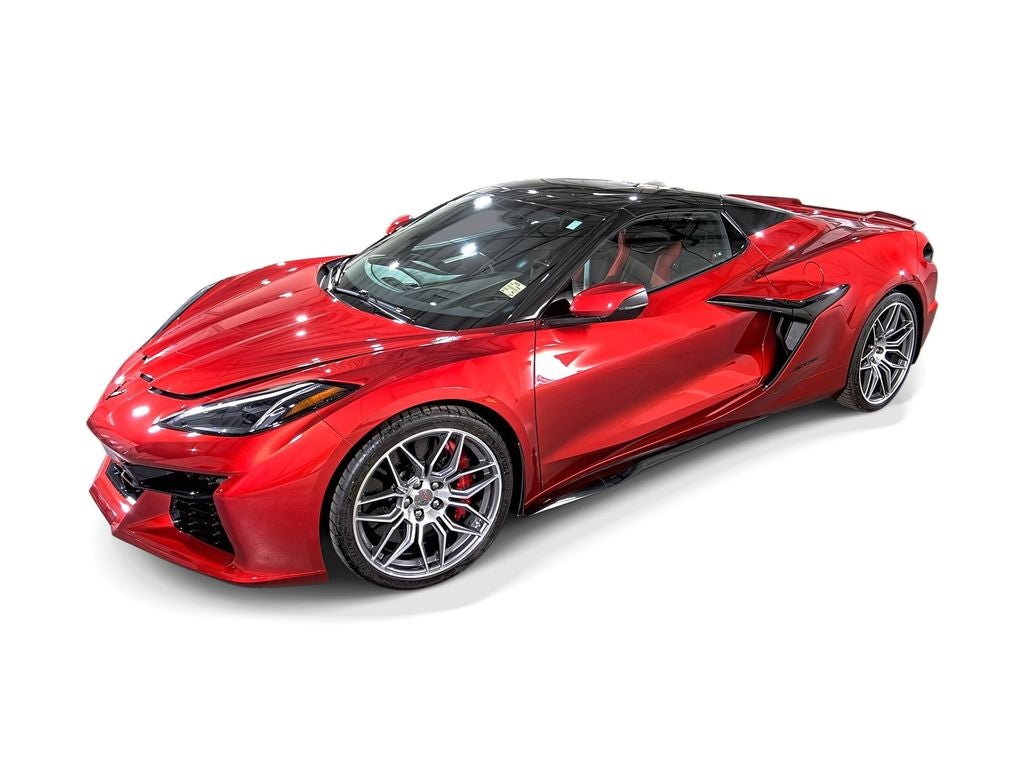 2023 Chevrolet Corvette Z06 3LZ in Red Mist Metallic Tintcoat — front three-quarter view