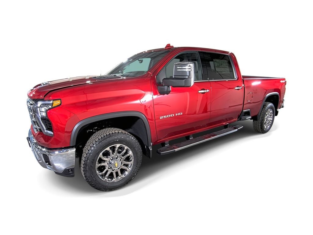 2026 Chevrolet Silverado 2500 HD LTZ in Radiant Red Tintcoat — front three-quarter view