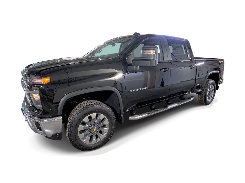 2026 Chevrolet Silverado 3500 HD LT in Black — front three-quarter view