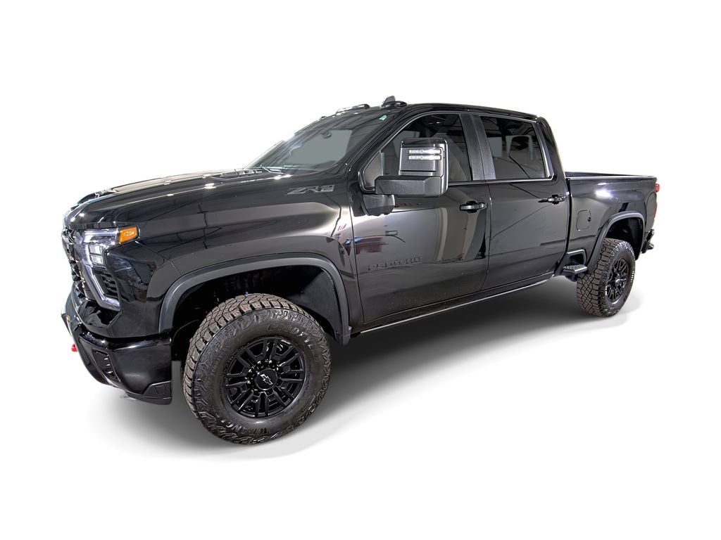 2024 Chevrolet Silverado 2500 HD ZR2 in Black — front three-quarter view
