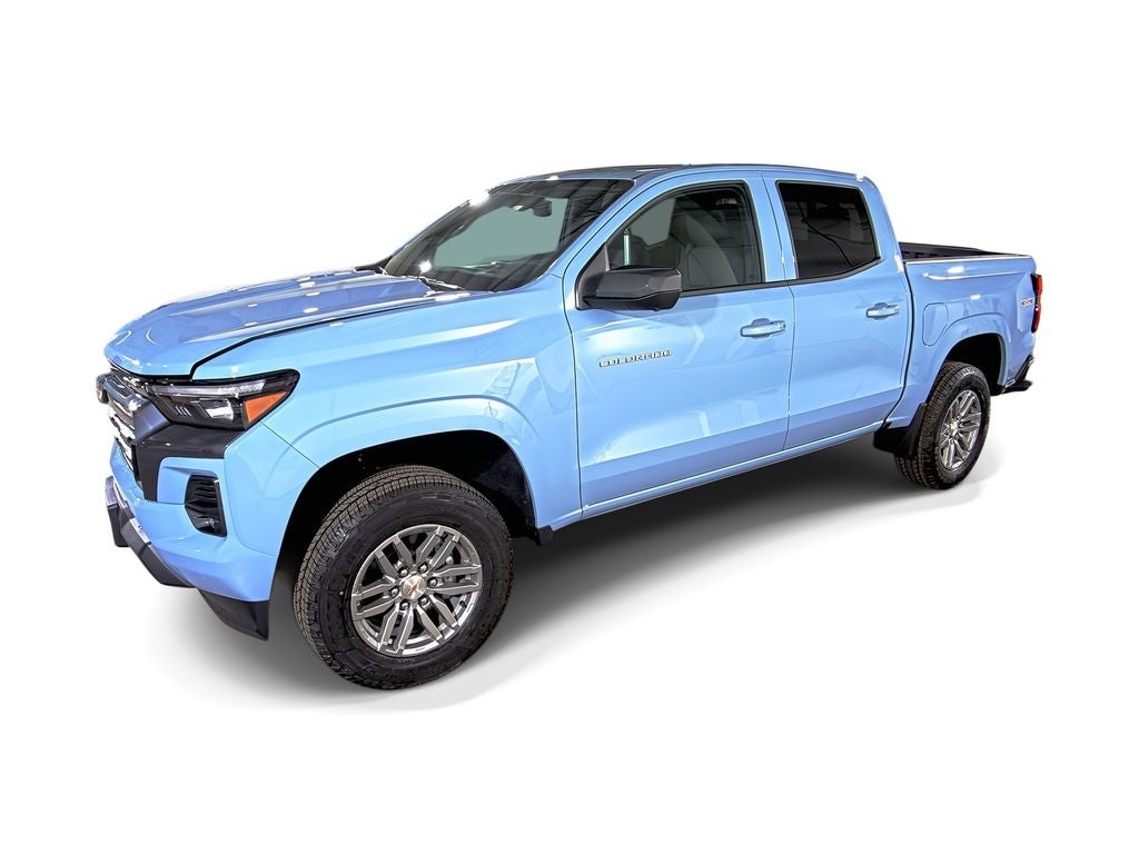 2026 Chevrolet Colorado LT in Snowdrift Metallic — front three-quarter view