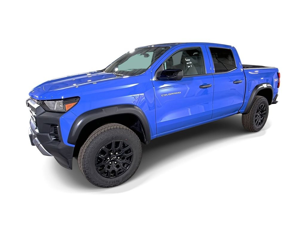 2026 Chevrolet Colorado Trail Boss in Reef Blue Metallic — front three-quarter view