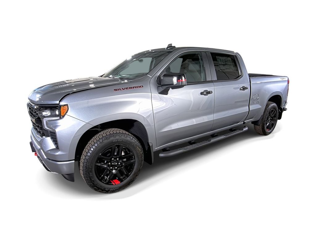 2026 Chevrolet Silverado 1500 RST in Sterling Gray Metallic — front three-quarter view
