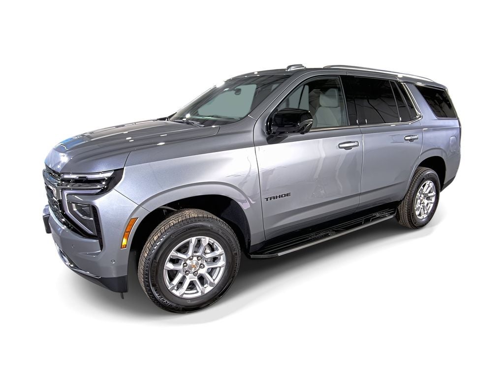 2026 Chevrolet Tahoe LS in Sterling Gray Metallic — front three-quarter view