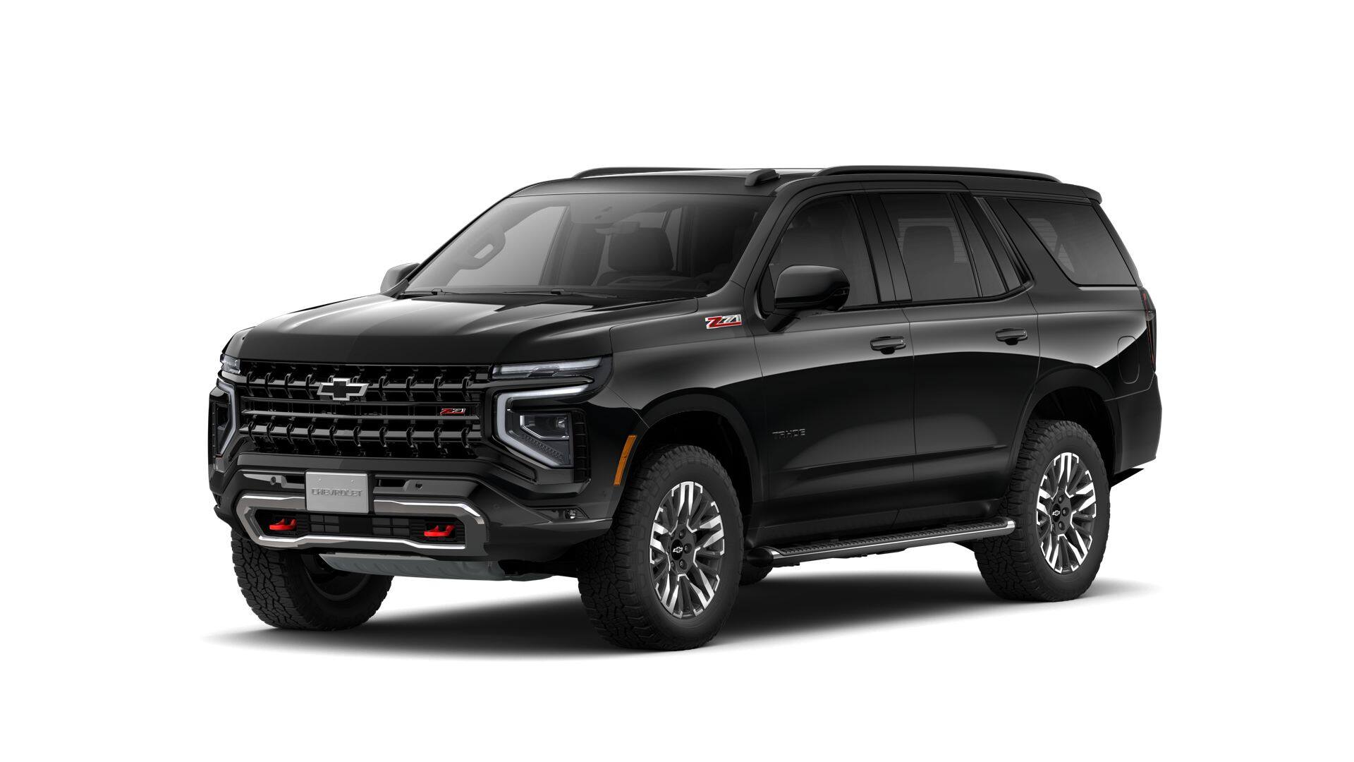 2026 Chevrolet Tahoe Z71 in Black — front three-quarter view
