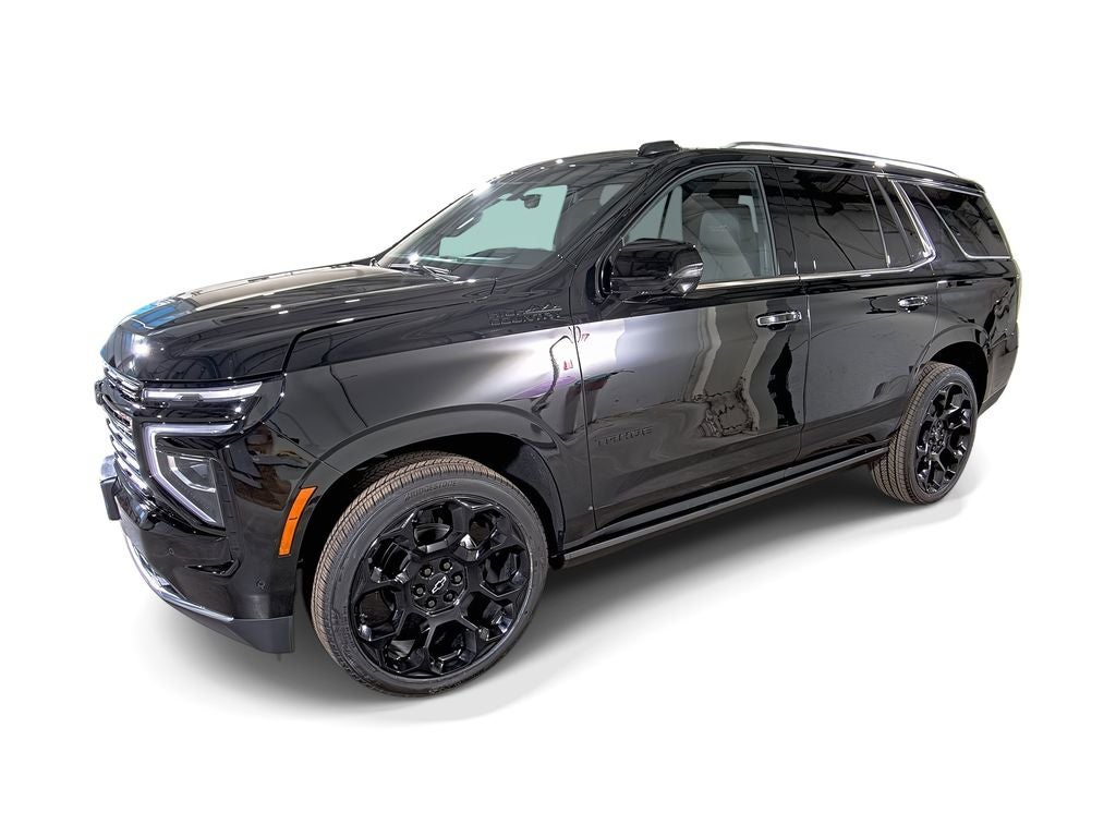 2026 Chevrolet Tahoe High Country in Black — front three-quarter view