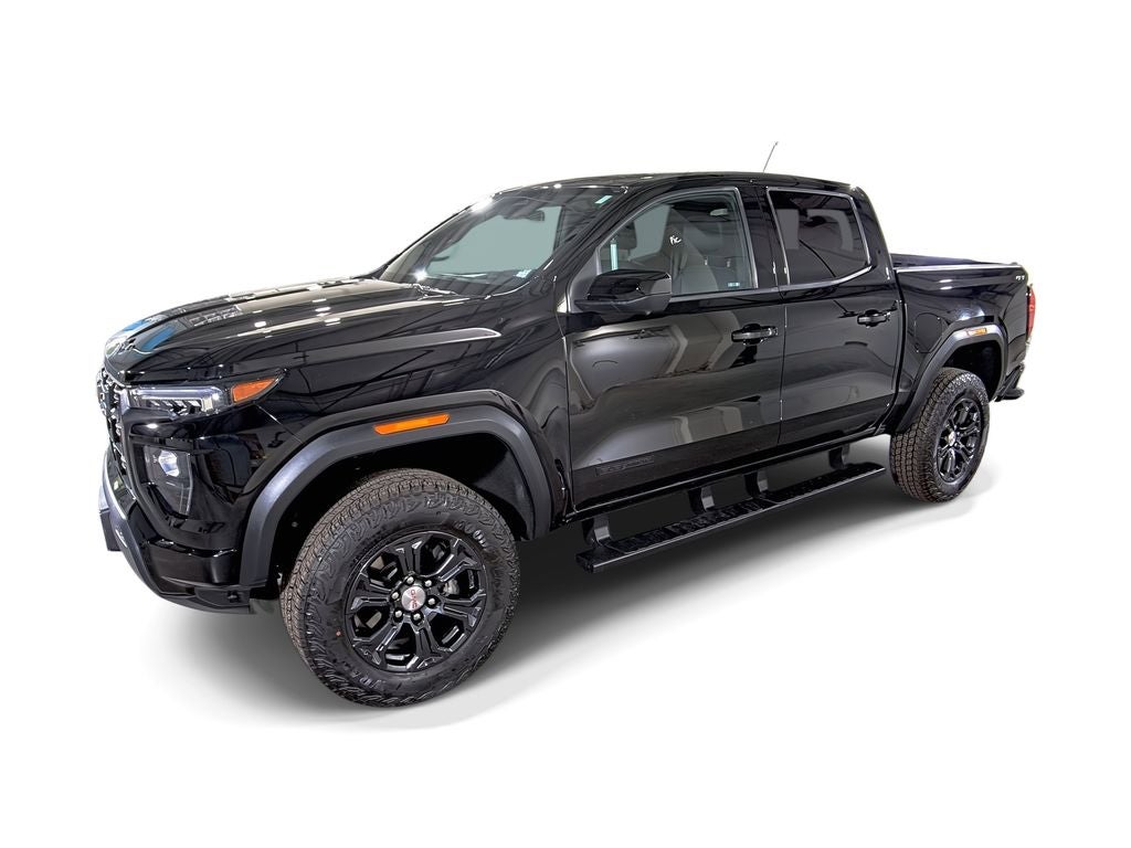 2024 GMC Canyon Elevation in Onyx Black — front three-quarter view