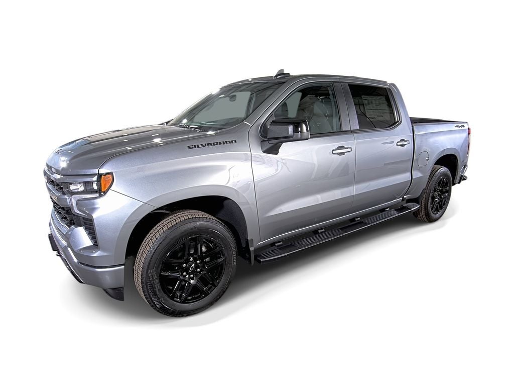 2026 Chevrolet Silverado 1500 RST in Sterling Gray Metallic — front three-quarter view
