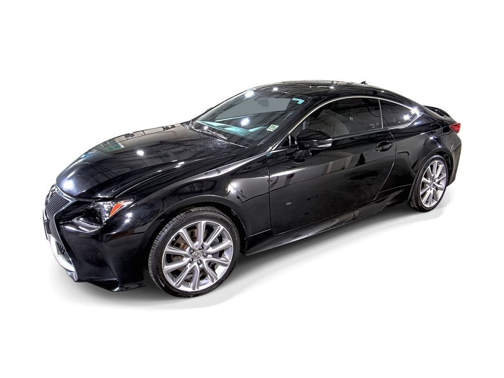 2016 Lexus RC 300 NA in Black — front three-quarter view