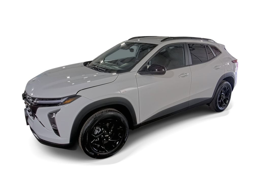 2026 Chevrolet Trax LT in Summit White — front three-quarter view