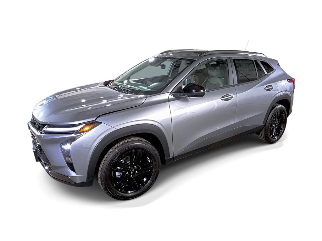 2026 Chevrolet Trax ACTIV in Sterling Gray Metallic — front three-quarter view