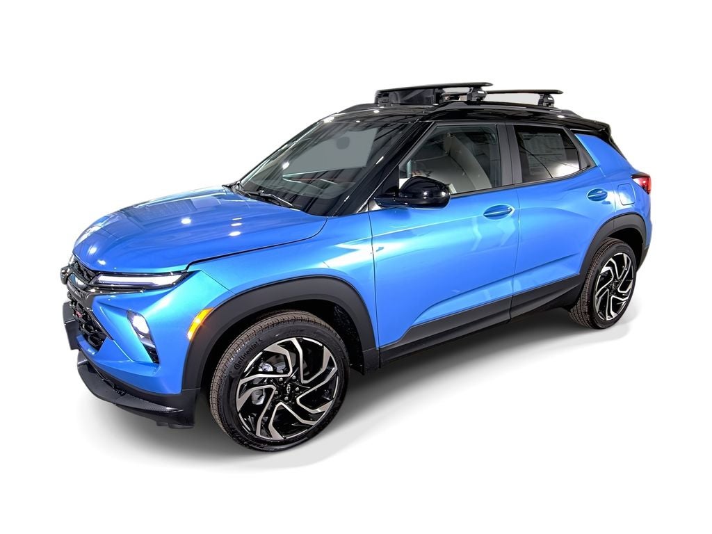 2026 Chevrolet Trailblazer RS in Marina Blue Metallic — front three-quarter view