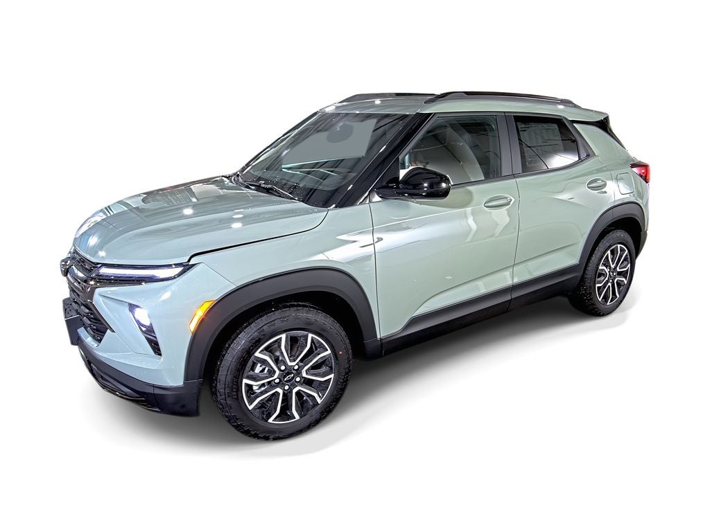 2026 Chevrolet Trailblazer ACTIV in Cacti Green — front three-quarter view