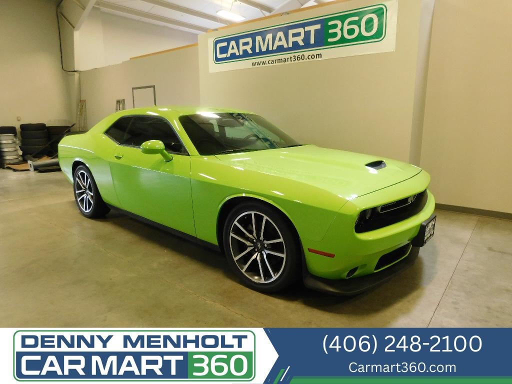 2023 Dodge Challenger GT in Sublime Metallic Clearcoat — front three-quarter view