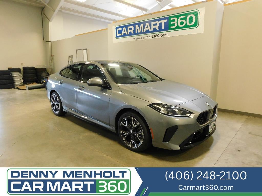 2025 BMW 2 series 228 xDrive AWD in Silver — front three-quarter view