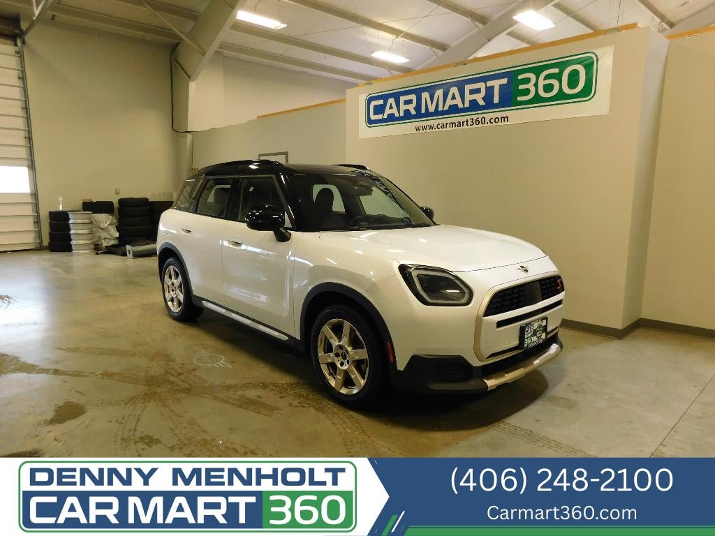 2025 MINI Countryman S AWD in Black — front three-quarter view